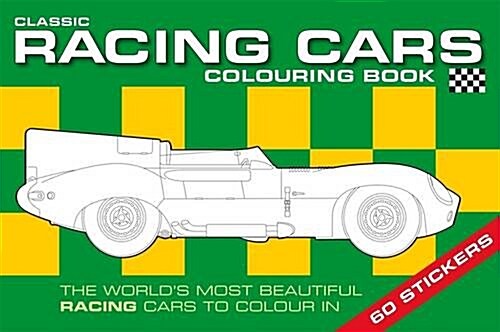 Classic Racing Car Colouring Book (Paperback)