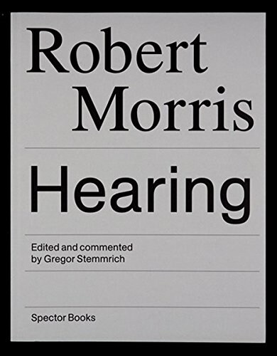 Robert Morris: Hearing (Paperback)