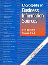 Encyclopedia of Business Information Sources (Paperback, 31th)