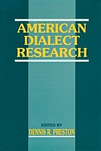 American Dialect Research (Hardcover)