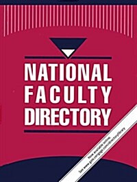 National Faculty Directory: 8 Volume Set (Paperback, 46)