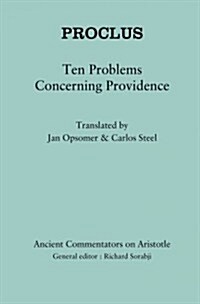 Proclus: Ten Problems Concerning Providence (Paperback)