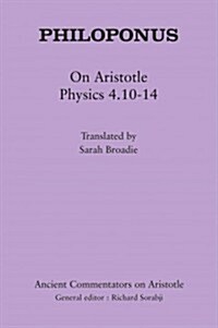 Philoponus: On Aristotle Physics 4.10-14 (Paperback)