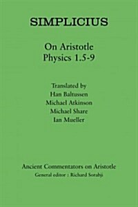 Simplicius: On Aristotle Physics 1.5-9 (Paperback)