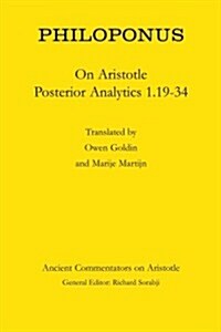 Philoponus: On Aristotle Posterior Analytics 1.19-34 (Paperback)