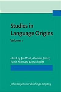 Studies in Language Origins (Hardcover)