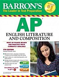 Barrons AP English Literature and Composition [With CDROM] (Paperback, 5)