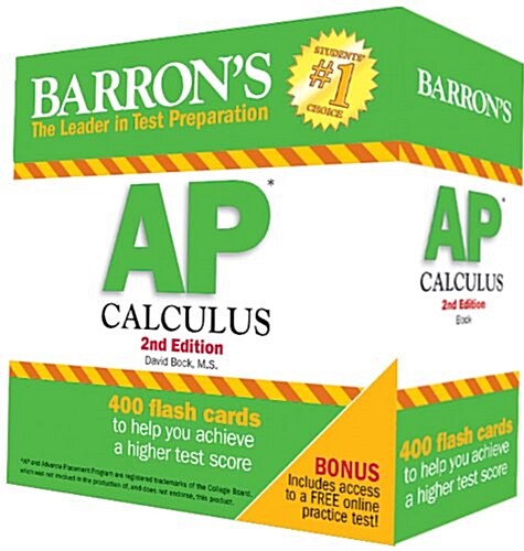 Barrons AP Calculus Flash Cards (Other, 2)