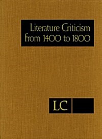 Literature Criticism from 1400 to 1800 (Hardcover)