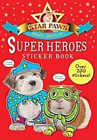 Super Heroes Sticker Book (Paperback)