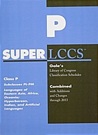SUPERLCCS 13: Schedule PL-PM Languages of E Asia Africa Etc (Paperback)
