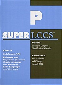 SUPERLCCS 13: Schedule P-Pa Philology & Linguistics (Paperback)