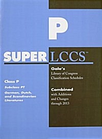 SUPERLCCS 13: Schedule PT German Dutch & Scandinavian Lit (Paperback)