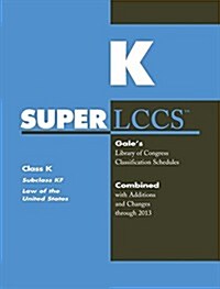 SUPERLCCS 13: Schedule Kf Law of United States (Paperback)