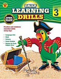 Daily Learning Drills, Grade 3 (Paperback)