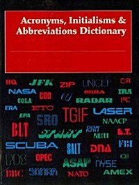 Acronyms, Initialisms & Abbreviations Dictionary (Paperback, 48th)