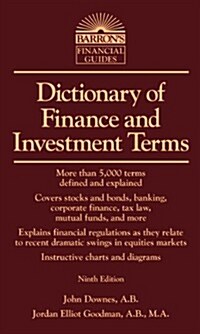 Dictionary of Finance and Investment Terms (Paperback, 9)