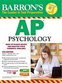 Barrons AP Psychology (Paperback, 6)