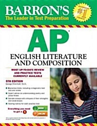 Barrons AP English Literature and Composition (Paperback, 5)