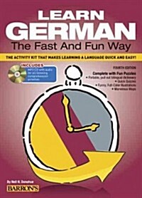 Learn German the Fast and Fun Way with MP3 CD [With German-English and MP3] (Paperback, 4)