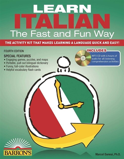 Learn Italian the Fast and Fun Way with Online Audio [With Italian-English and MP3] (Paperback, 4)