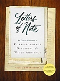 Letters of Note: An Eclectic Collection of Correspondence Deserving of a Wider Audience (Hardcover)