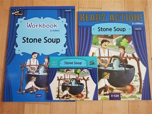 [중고] Ready Action 2E 2: Stone Soup : Student Book (Paperback, 2nd)