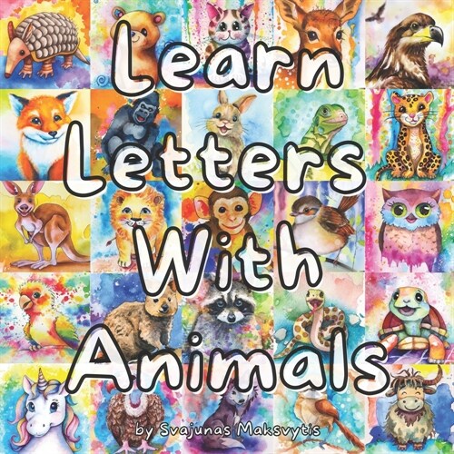 Learn Letters With Animals (Paperback)