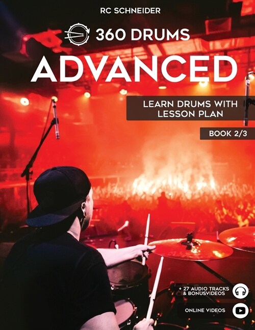 ADVANCED - Learn Drums with Lesson Plan (Paperback)