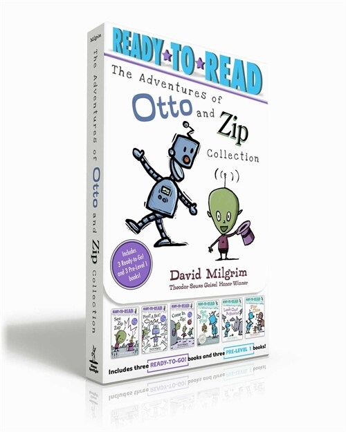 The Adventures of Otto and Zip Collection (Boxed Set): See Zip Zap; Poof! a Bot!; Come In, Zip!; See Pip Flap; Look Out! a Storm!; For Otto (Paperback, Boxed Set)