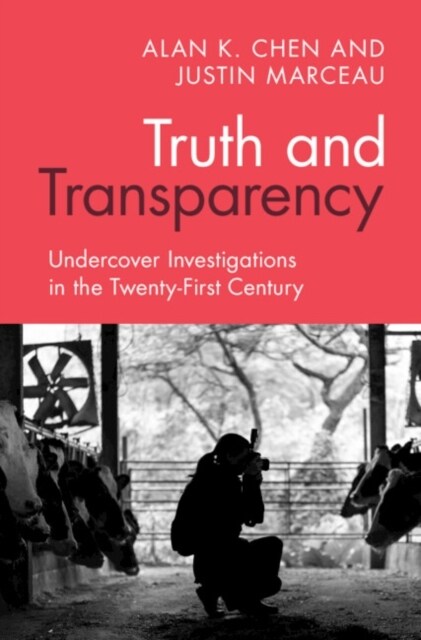 Truth and Transparency : Undercover Investigations in the Twenty-First Century (Paperback)