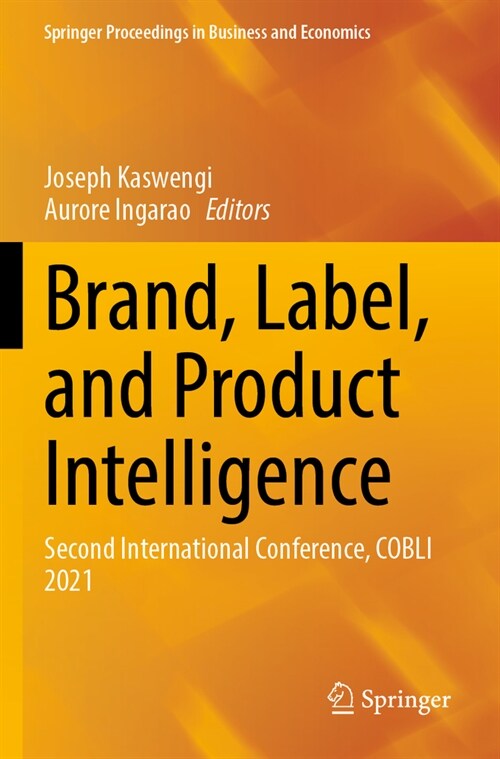 Brand, Label, and Product Intelligence: Second International Conference, Cobli 2021 (Paperback, 2022)