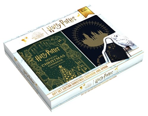 Harry Potter: Gift Set Edition Christmas Cookbook and Apron: Plus Exclusive Apron [With Apron] (Hardcover)