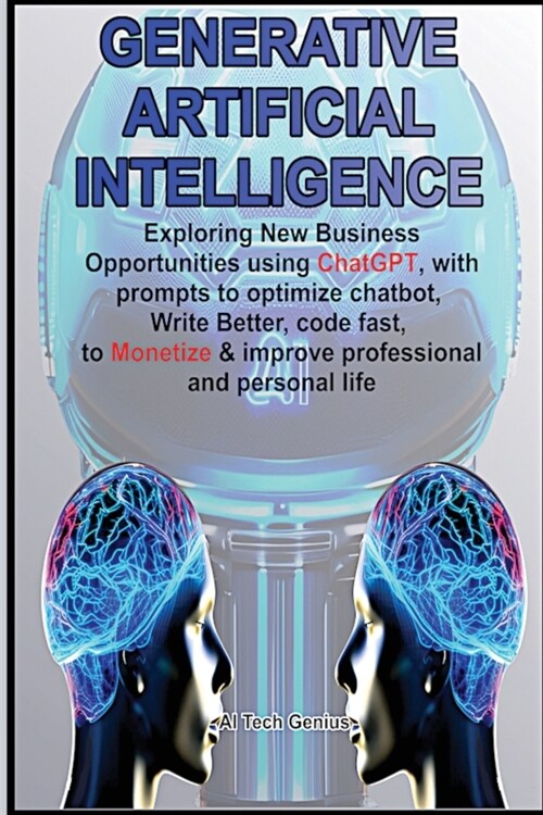 Generative Artificial Intelligence: Exploring New Business Opportunities using ChatGPT, with prompts to optimize chatbot, Write Better, code fast, to (Paperback)