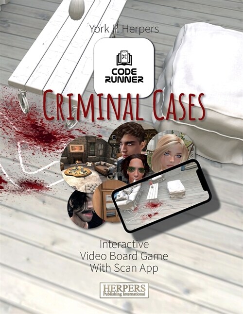 CODE RUNNER Criminal Cases: Interactive Video Board Game With Scan App (Paperback)