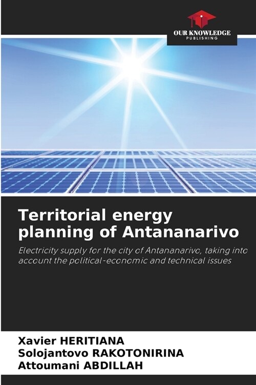 Territorial energy planning of Antananarivo (Paperback)
