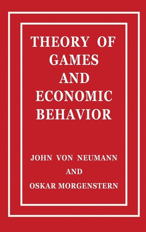 Theory of Games and Economic Behavior (Hardcover)