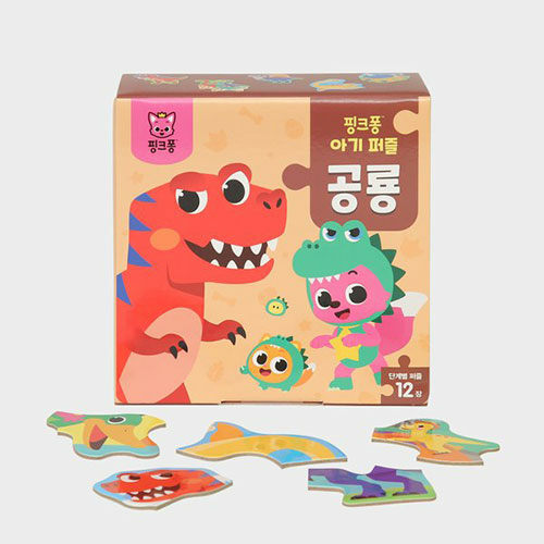 핑크퐁 아기 퍼즐 : 공룡