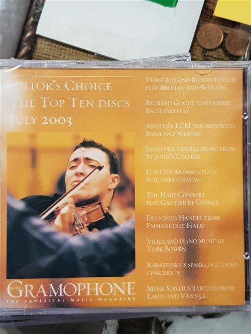 [중고] [CD] GRAMOPHONE EDITOR‘S CHOICE 한국 그라마폰 2003년 7월