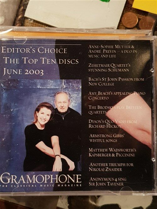 [중고] [CD] GRAMOPHONE EDITOR‘S CHOICE 한국 그라마폰 2003년 6월