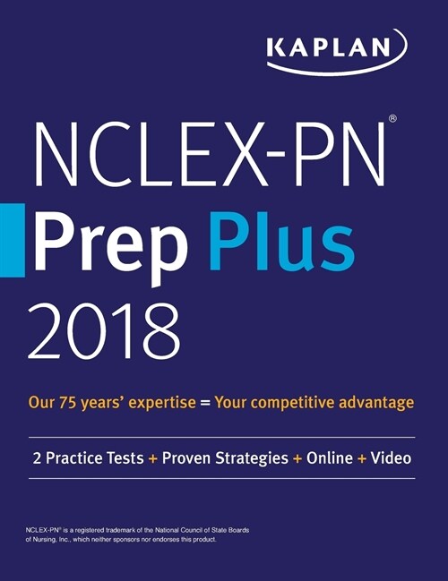 NCLEX-PN Prep Plus 2018 (Paperback)