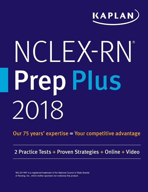 NCLEX-RN Prep Plus 2018 (Paperback)