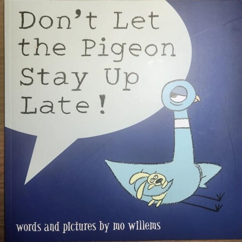 [중고] Don‘t Let the Pigeon Stay Up Late! (Paperback)