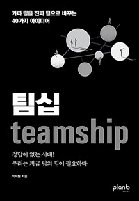 팀십 =가짜 팀을 진짜 팀으로 바꾸는 40가지 아이디어 /Teamship 