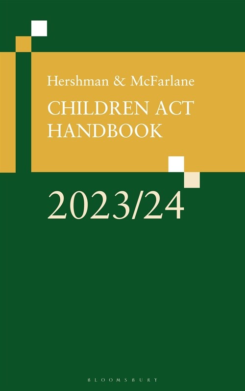 Hershman and McFarlane: Children Act Handbook 2023/24 (Paperback)