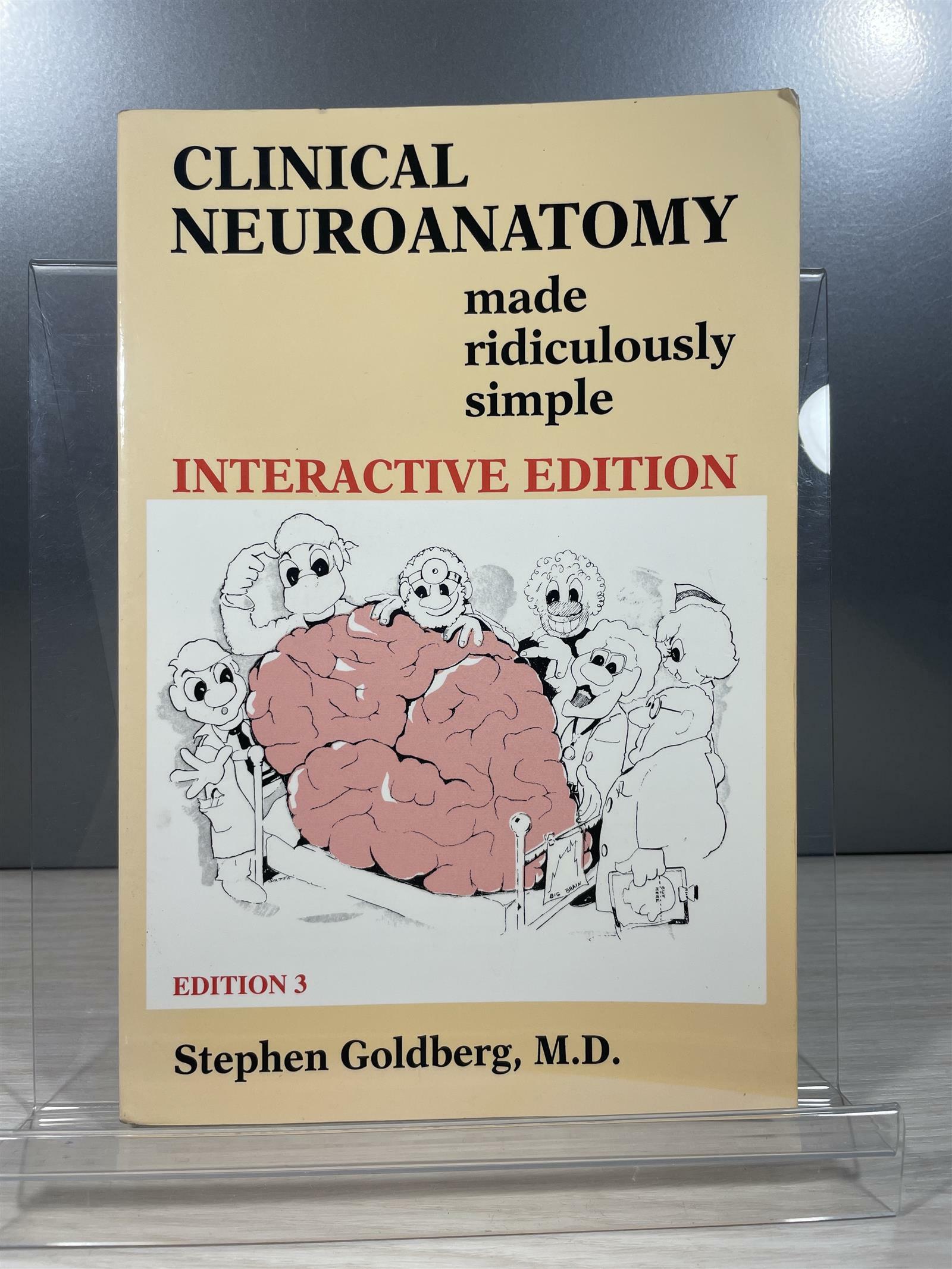 [중고] Clinical Neuroanatomy Made Ridiculously Simple (Paperback, CD-ROM, 3rd)
