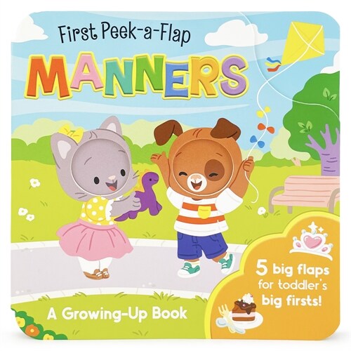 Manners (First Peek-A-Flap) (Board Books)