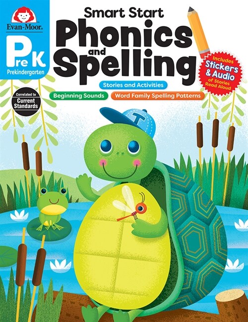 Smart Start: Phonics and Spelling, Grade Prek Workbook (Paperback)