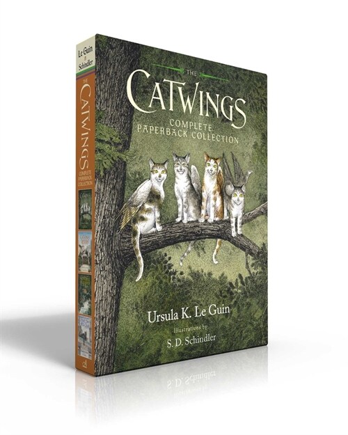The Catwings Complete Paperback Collection (Boxed Set): Catwings; Catwings Return; Wonderful Alexander and the Catwings; Jane on Her Own (Paperback, Boxed Set)