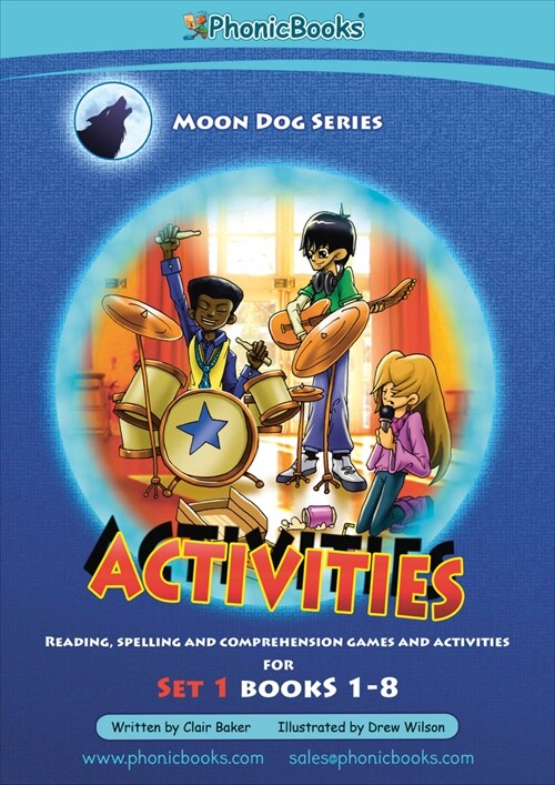 Phonic Books Moon Dogs Set 1 Activities: Photocopiable Activities Accompanying Moon Dogs Set 1 Books for Older Readers (Alphabet at CVC Level) (Paperback)
